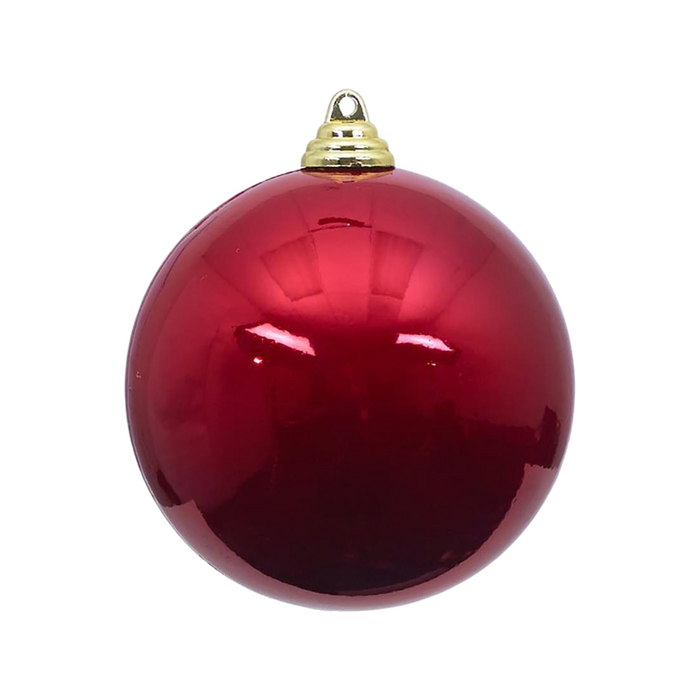 Red Candy Apple Ball Ornament, 8"