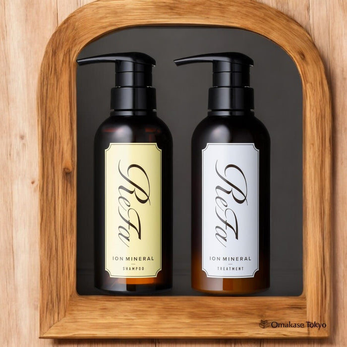 ReFa ION Mineral Shampoo & Treatment set