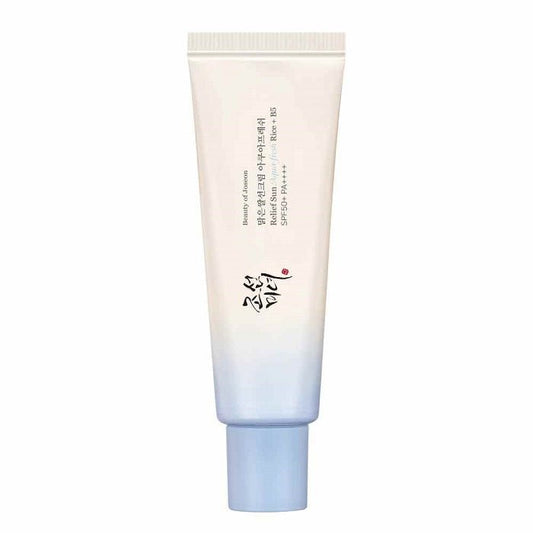 RELIEF SUN AQUA - FRESH : RICE + B5 SPF50+ PA++++ - Crema Protectie Solara Cu SPF50+ Pa++++ - skinseen.ro