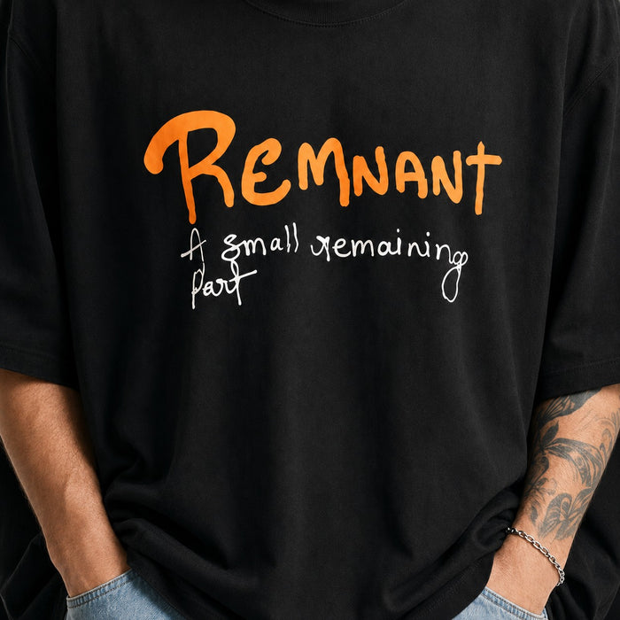 Remnant Script Oversize Tee