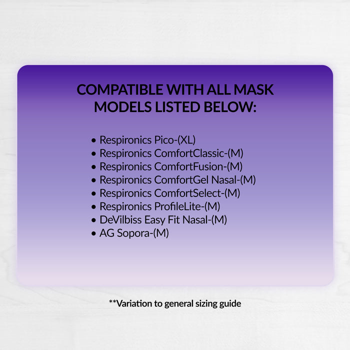 RemZzzs® K8 Nasal CPAP Mask Liner | Medium, Wide
