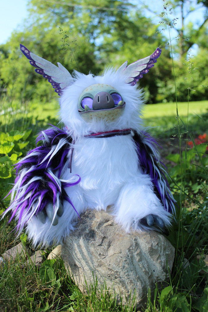 RESERVED FOR MANON-VIOLA THE PORKBAT- OOAK DOLL