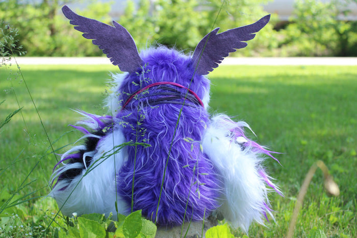 RESERVED FOR MANON-VIOLA THE PORKBAT- OOAK DOLL