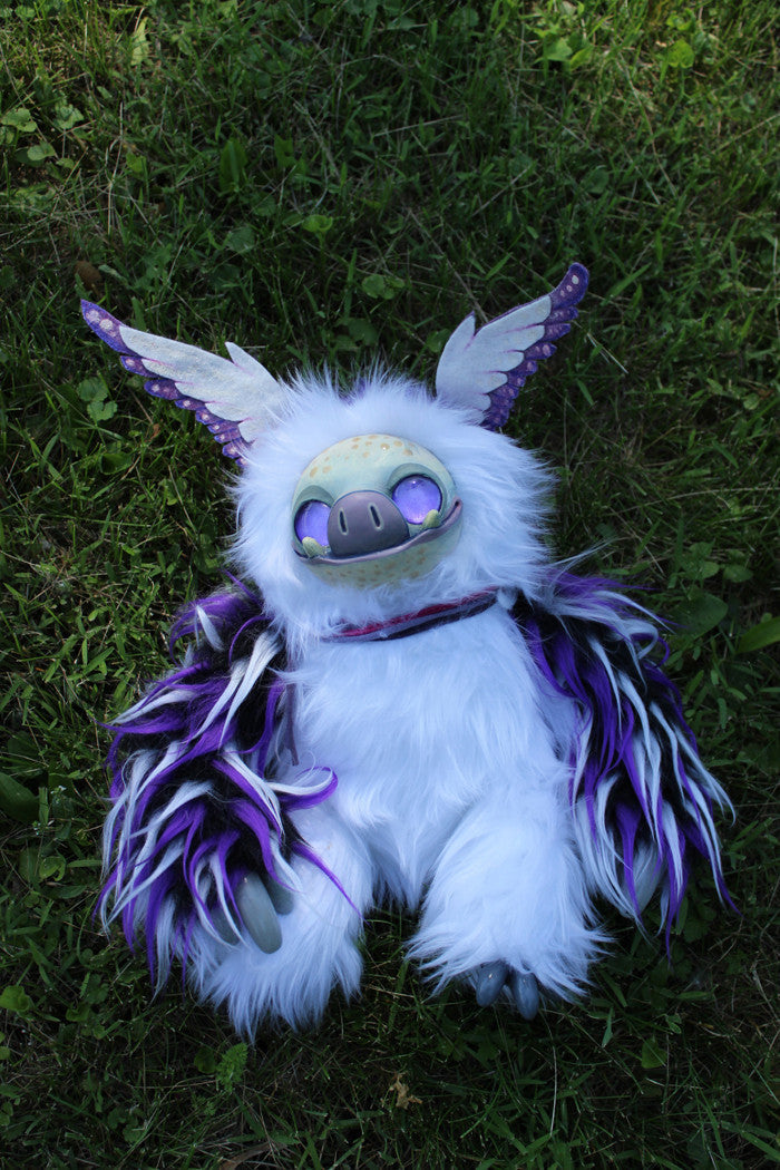 RESERVED FOR MANON-VIOLA THE PORKBAT- OOAK DOLL