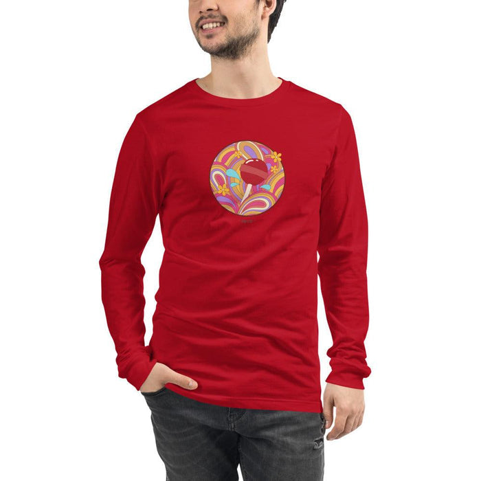 Retro Lollipop Unisex Long Sleeve Tee - Billyforce Shop