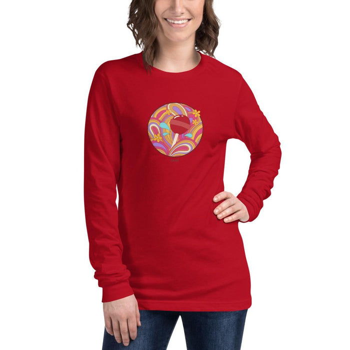 Retro Lollipop Unisex Long Sleeve Tee - Billyforce Shop