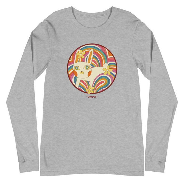Retro White Kitty Unisex Long Sleeve - Billyforce Shop