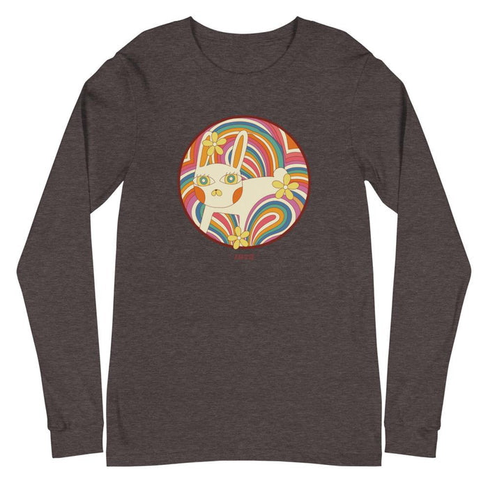 Retro White Kitty Unisex Long Sleeve - Billyforce Shop