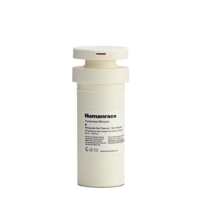 Humanrace-Retrograde Gel Cleanser-Skincare-HUMANRACE_WHOLESALE_GEL_CLEANSER_REFILL_FRONT_ON_0415_HERO1-The Detox Market | Refill