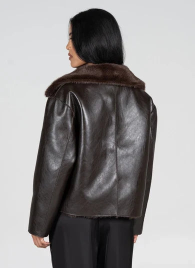 Reversible Short Fur Jacket