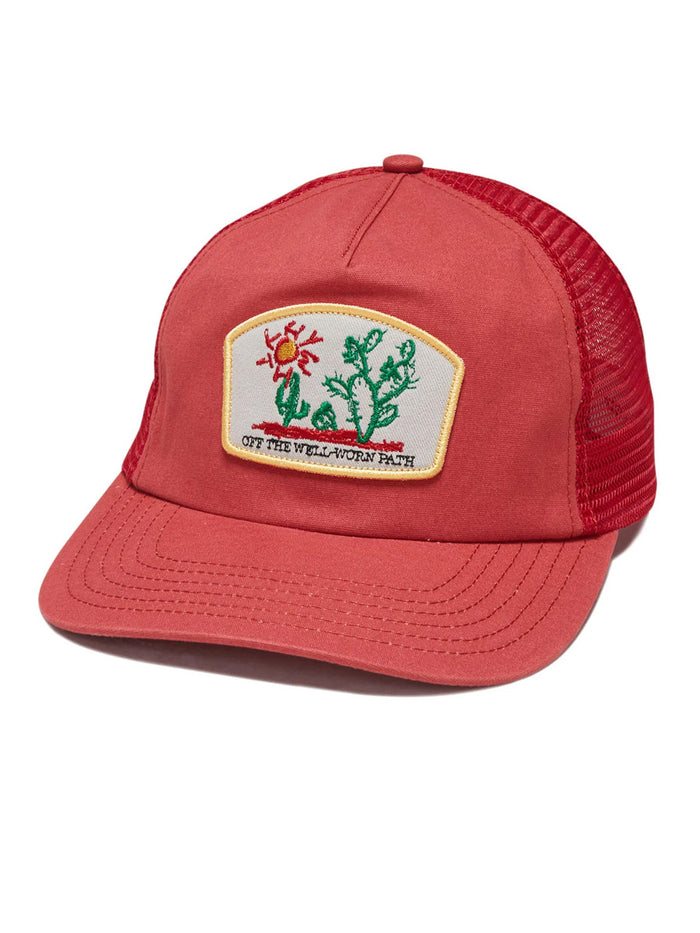 RHYTHM CACTUS TRUCKER CAP - RED HATS RHYTHM