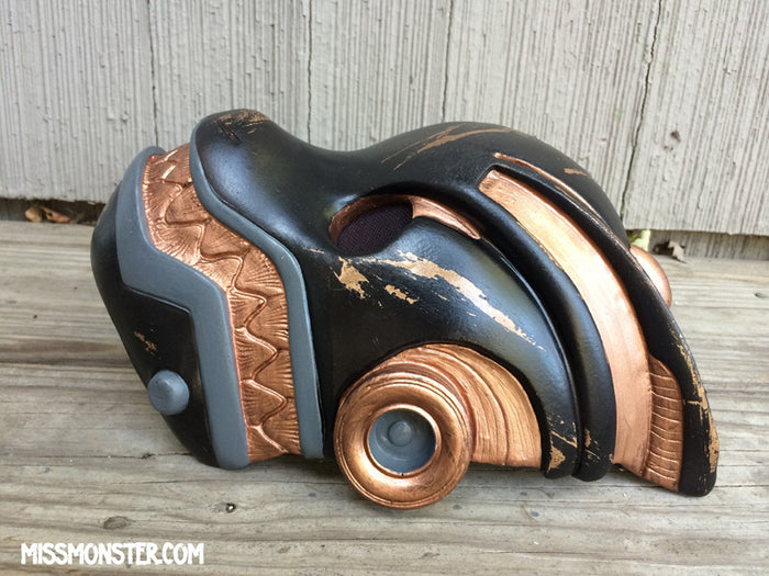 ROBO FOX BATTLE DAMAGE MASK- RED LEDS