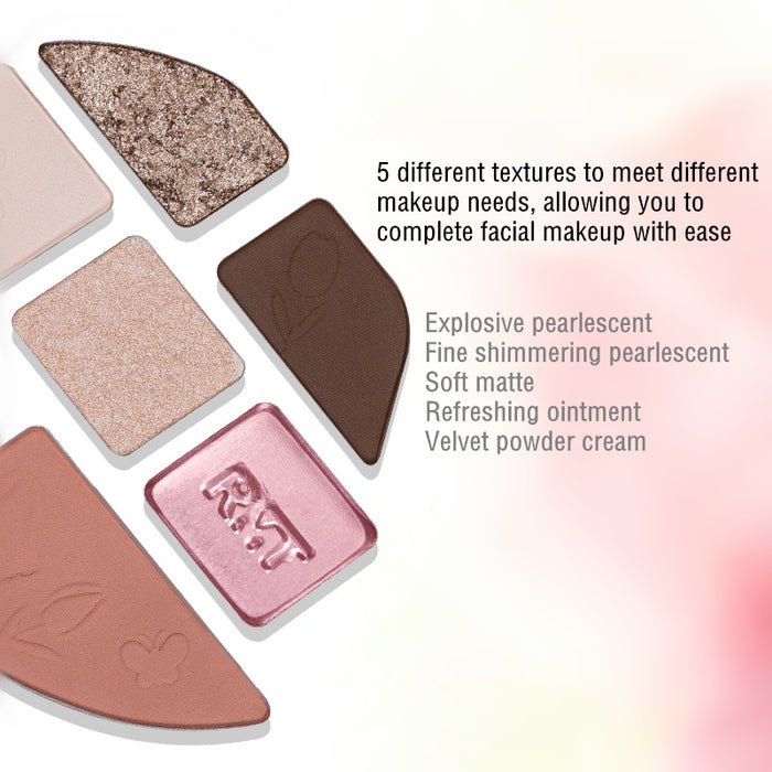 ROMANTIC BEAUTY Flower Spectrum All-In-One Makeup Palette T3828
