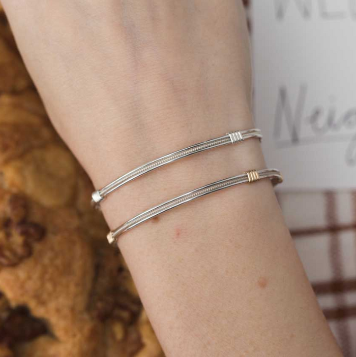 Ronaldo Be Kind Silver Bracelet Bracelets in at Wrapsody