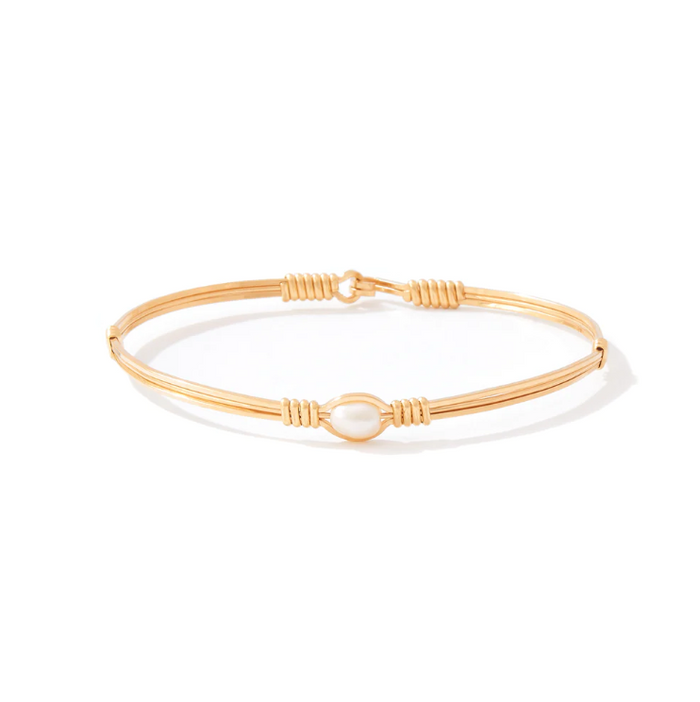 Ronaldo Pearl of My Heart Gold Bracelet Bracelets in at Wrapsody