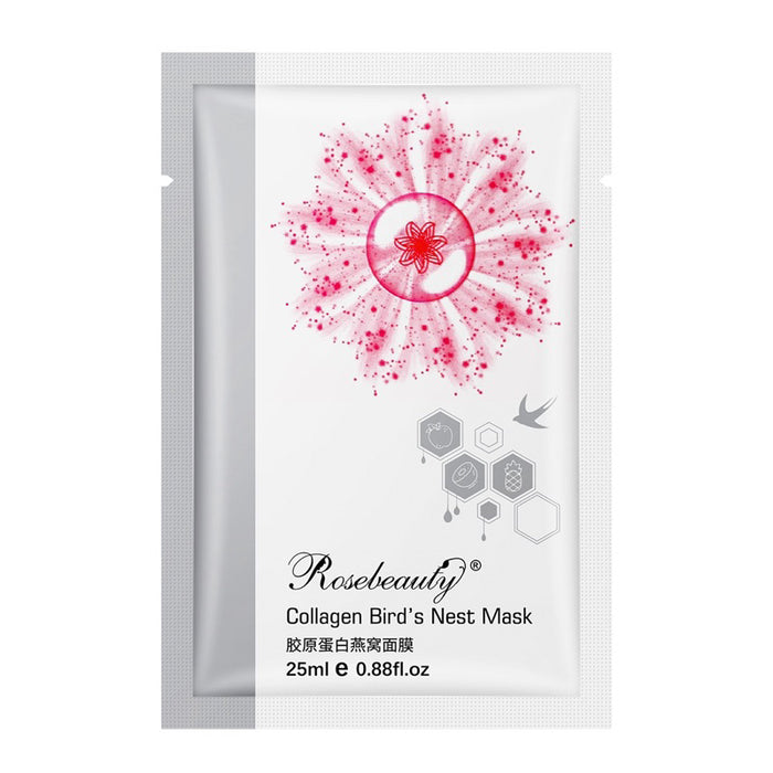 Rose Beauty Collagen sheet Mask box of 10 - SD Cosmetics Care