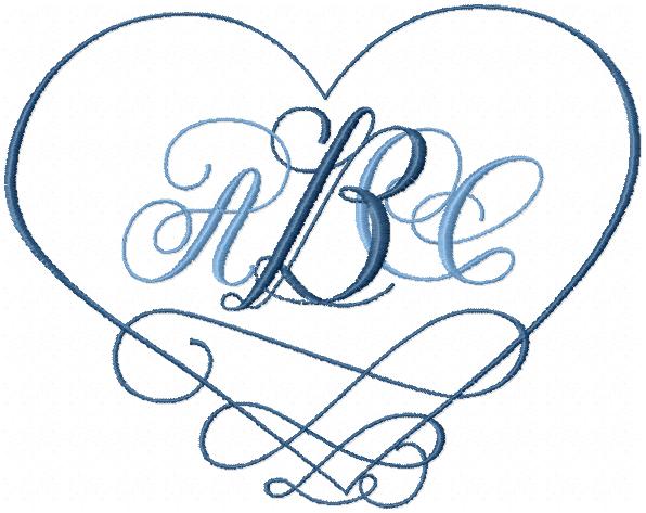 ROWYNNA MONOGRAM FONT