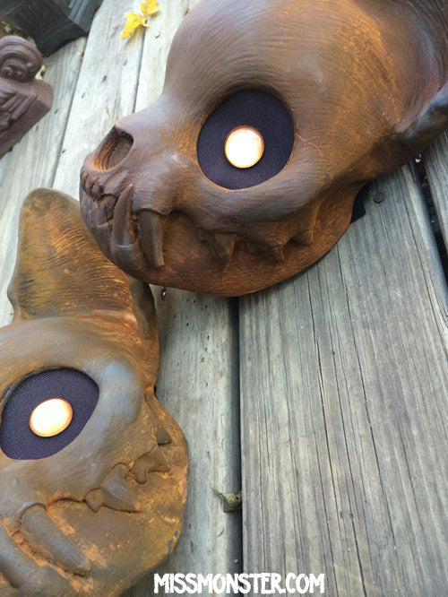 RUST CAT SKULL MASKS