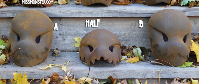 RUST CHOMPY MASK- FULL OR HALF