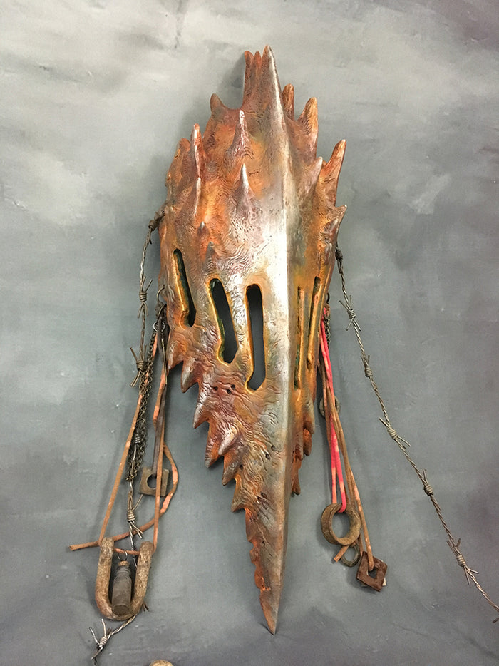 RUSTED WASTELAND CORVUS WALL SCONCE