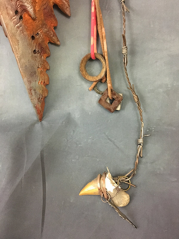 RUSTED WASTELAND CORVUS WALL SCONCE