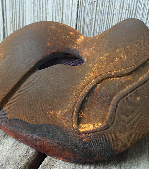 RUSTY IRON KITSUNE MASK