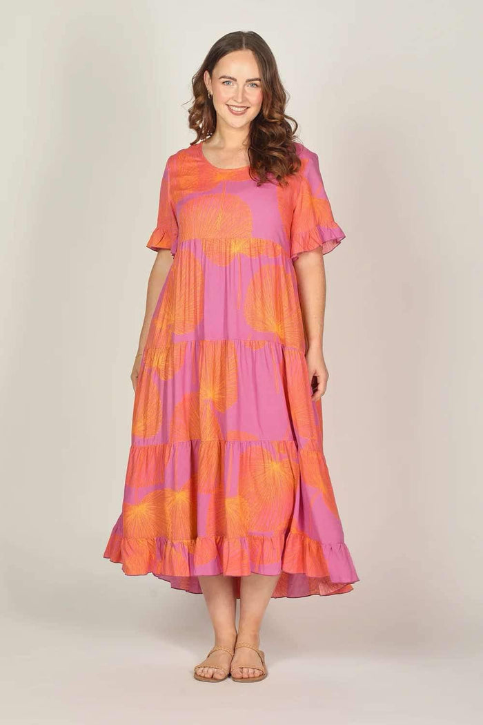Sabre Frill dress solstice