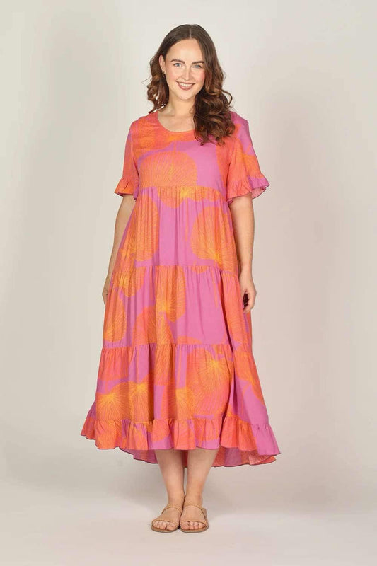 Sabre Frill dress solstice