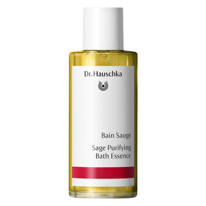 Bottle of Dr. Hauschka Sage Purifying Bath Essence 100ml