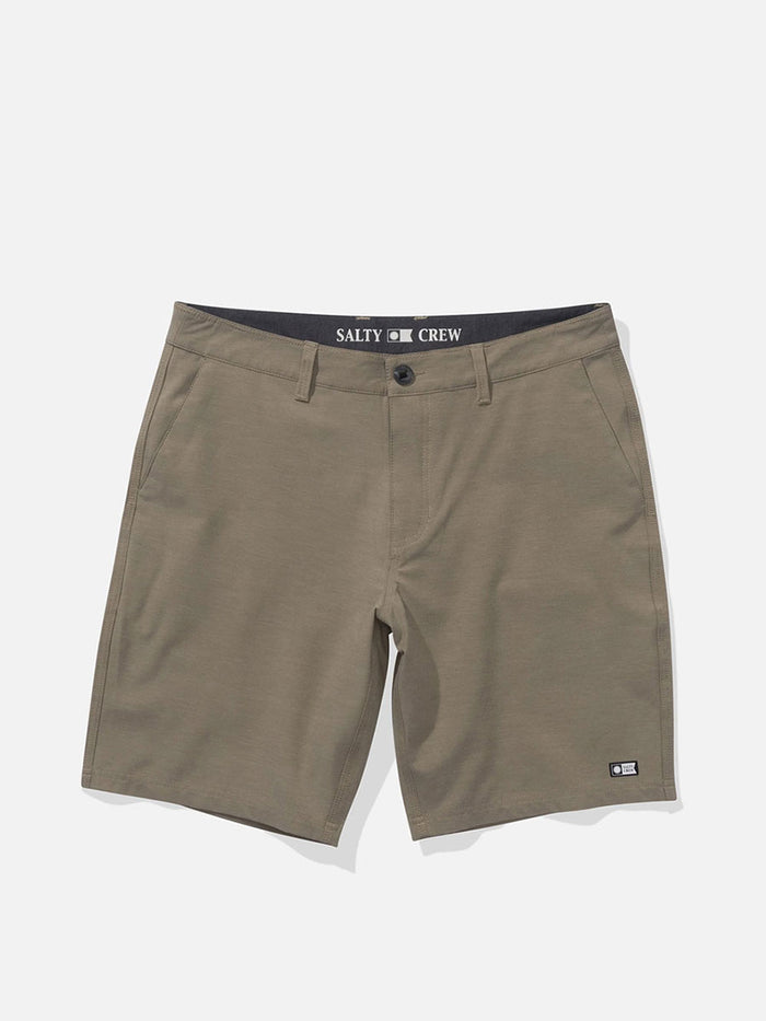 SALTY CREW DRIFTER 19 HYBRID - DARK KHAKI SHORTS SALTY CREW