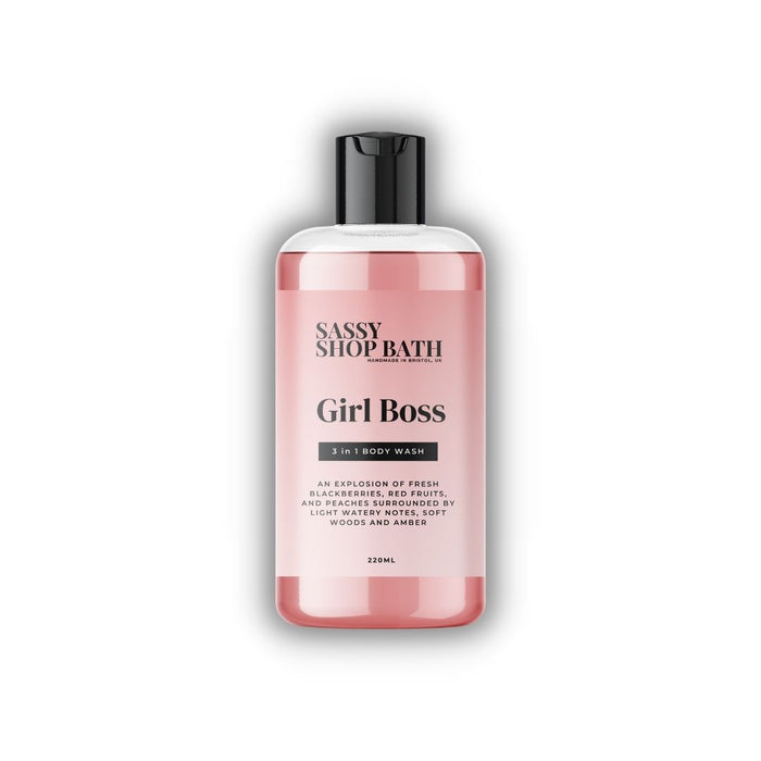 Sassy Shop Bath 220ml 3 in 1 Wash - Girl Boss