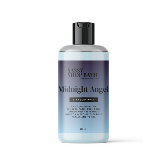 Sassy Shop Bath 220ml 3 in 1 Wash - Midnight Angel