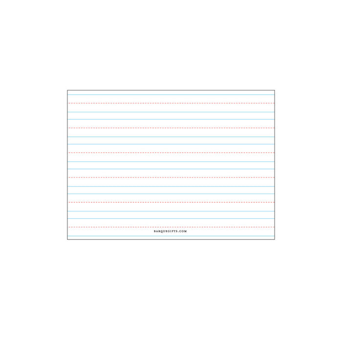 School Stationery Flat Card Set - Barque Gifts