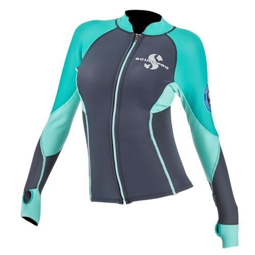 SCUBAPRO Everflex 1.5 Women's Long Sleeve- Caribbean