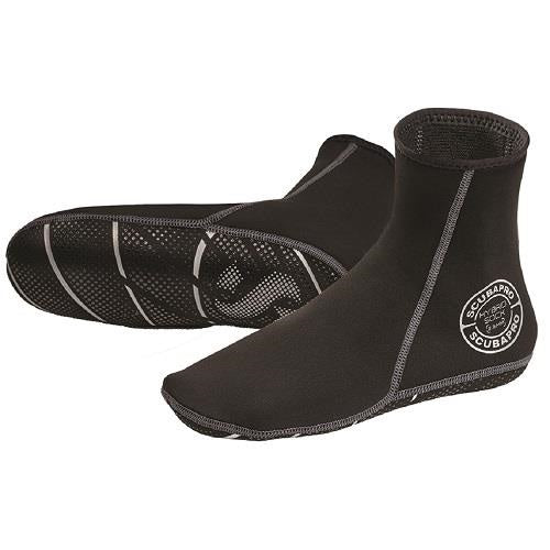 SCUBAPRO Hybrid Sock, 2.5mm, Black