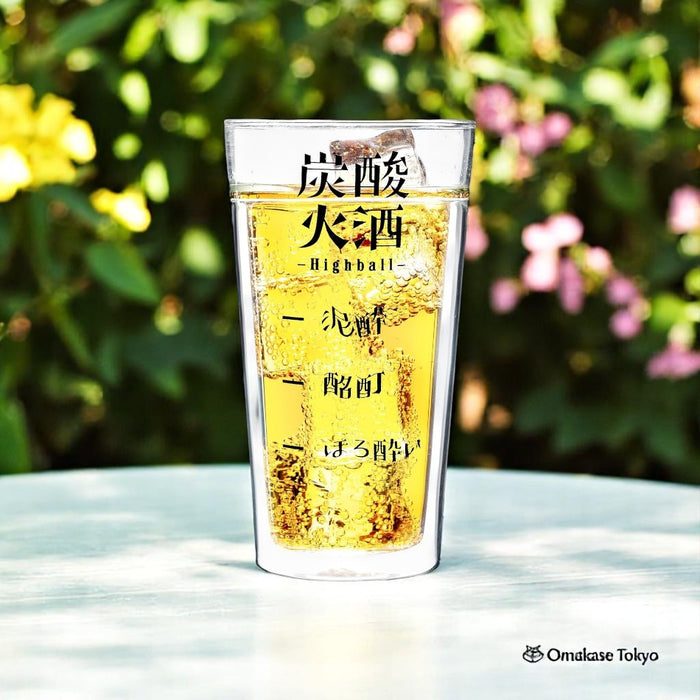 SEIDO Double Wall Highball Glass,