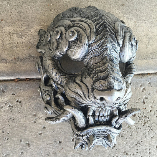 SENTINEL- CAST URETHANE MASK- SILVER