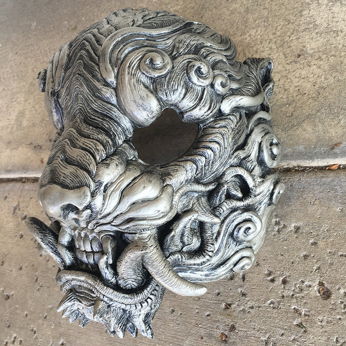 SENTINEL- CAST URETHANE MASK- SILVER