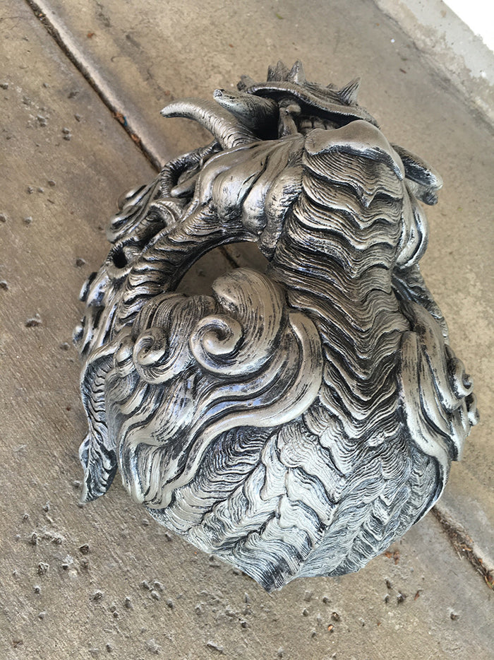 SENTINEL- CAST URETHANE MASK- SILVER