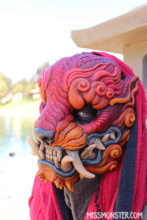 SENTINEL- CAST URETHANE MASK- SILVER
