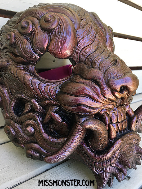 SENTINEL MASK- COLOR CHANGE EFFECT- RED-ORANGE