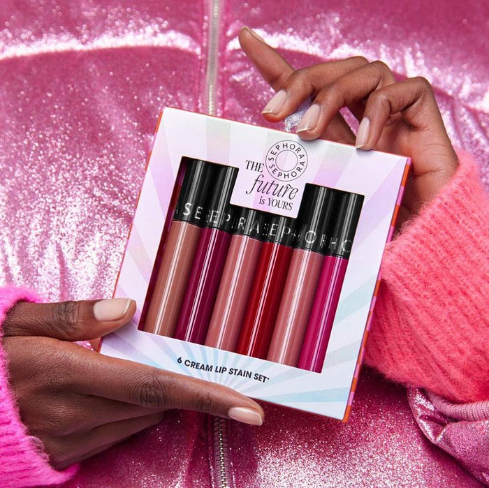 SEPHORA the future is yours 6 cream lip stain set