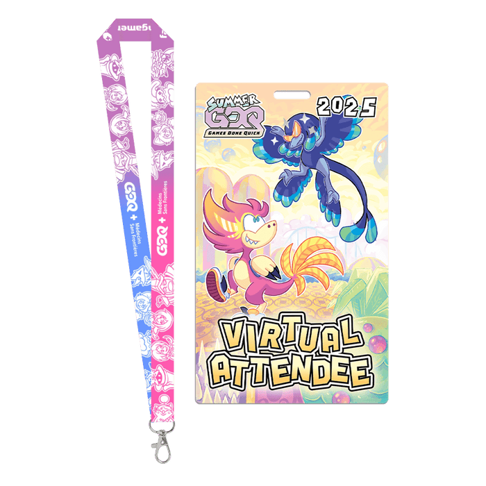 SGDQ 2025 Virtual Attendee Badge