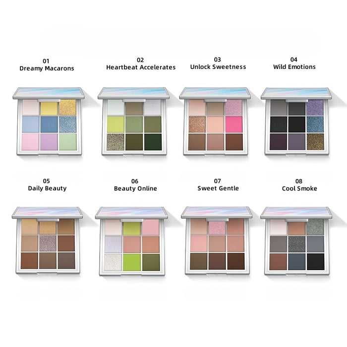 SheDella Fantasy Kingdom 9-color Eyeshadow Palette T4451