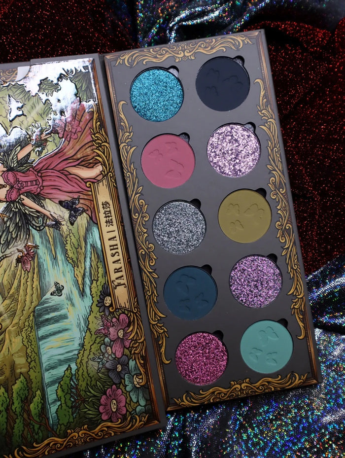 SHELLWE MAKEUP FARASHA Butterfly Fairy Chameleon Eyeshadow Palette T4206