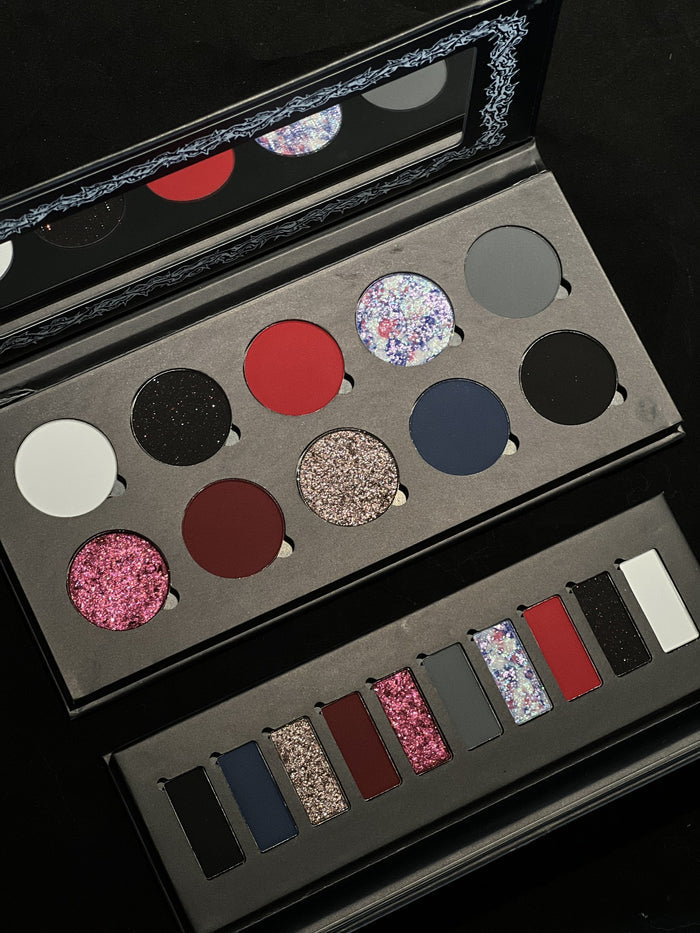 SHELLWE MAKEUP X freya86 PUNK BUNNY Collection Gothic Smoky Makeup Set T4939