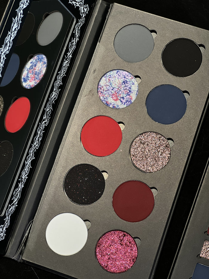 SHELLWE MAKEUP X freya86 PUNK BUNNY Collection Gothic Smoky Makeup Set T4939