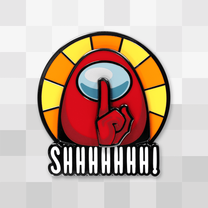 Shhhhhhh! Spinning Pin