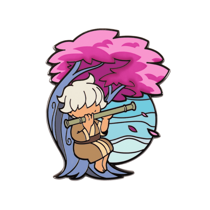 Shuanshuan and His Flute Pin