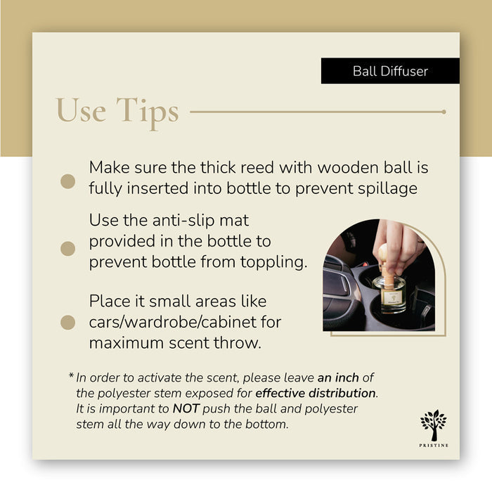 PRISTINE AROMA Signature Scents Ball Diffuser - Himalayan Tea 50ml | Isetan KL Online Store
